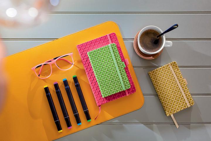 Image du produit Sigel - carnet de notes (13,5 x 20,5 cm, À rayures, Couverture rigide)
