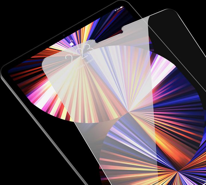 Actual product image Baseus Tempered Glass 0.3mm for iPad 12.9" (2pcs) (2 Piece, Apple iPad Pro)