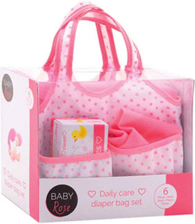 Produktbild Baby Rose Wickeltasche mit Zubehör