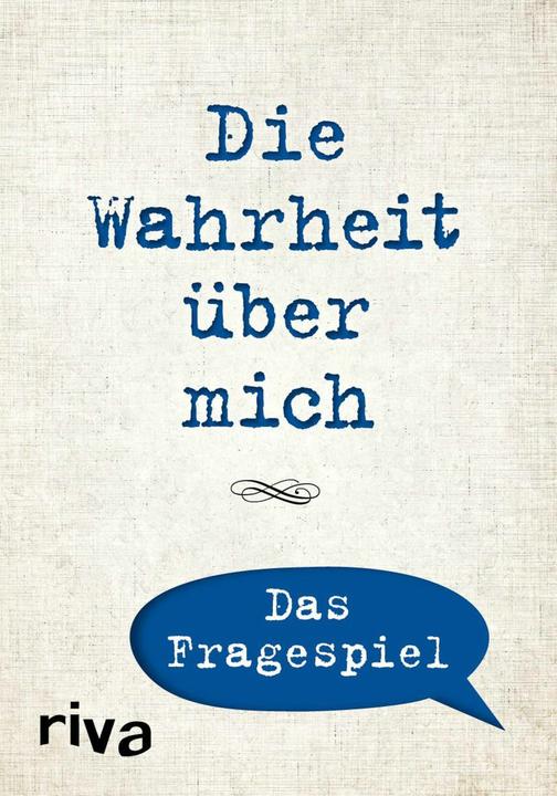 Produktbild Die Wahrheit über mich – Das Fragespiel (Deutsch)