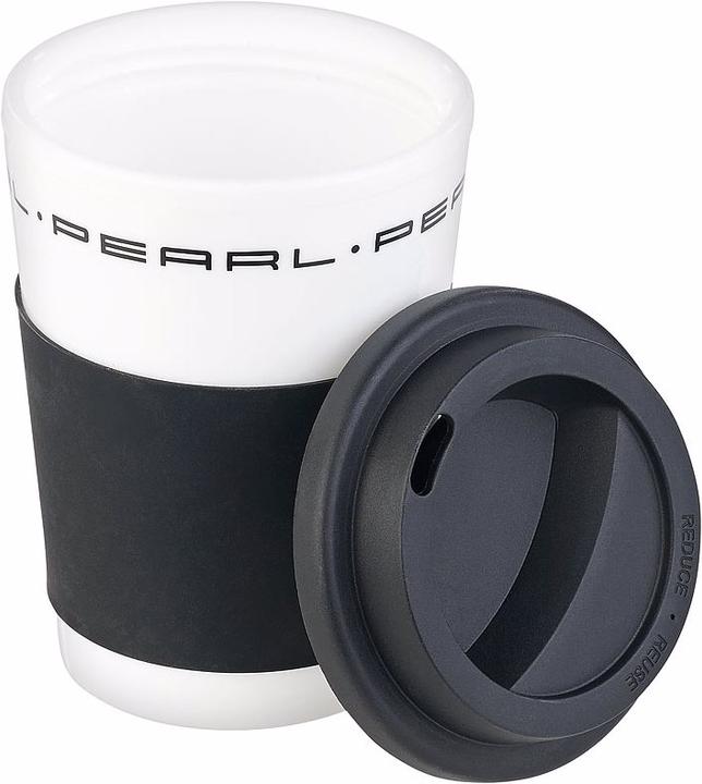 Produktbild Pearl 2er-Set Coffee-to-go-Becher mit Deckel (350 ml, 2 x)