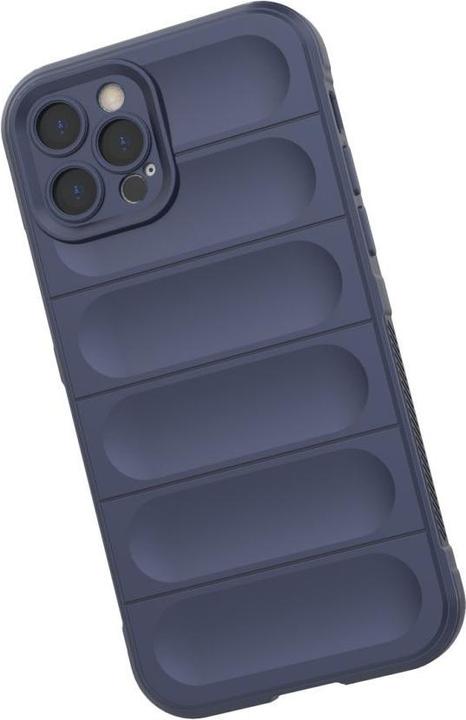 Immagine prodotto Hurtel Custodia Magic Shield per iPhone 12 Pro, cover flessibile e blindata di colore bordeaux (Apple iPhone 12 Pro)