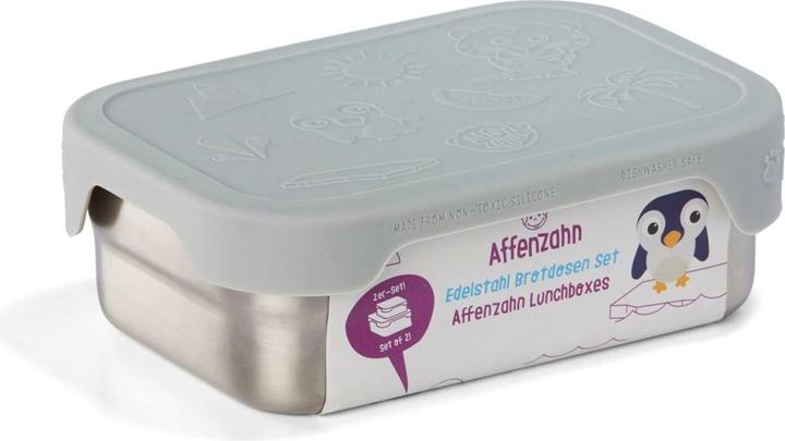Produktbild Affenzahn Edelstahl Brotdosen-Set