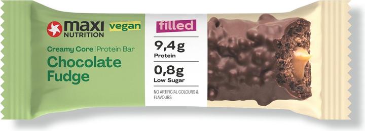 Maxi Nutrition Creamy Core Protein Bar Chocolate Fudge vegan (Chocolate, 1 pcs., 45 g)