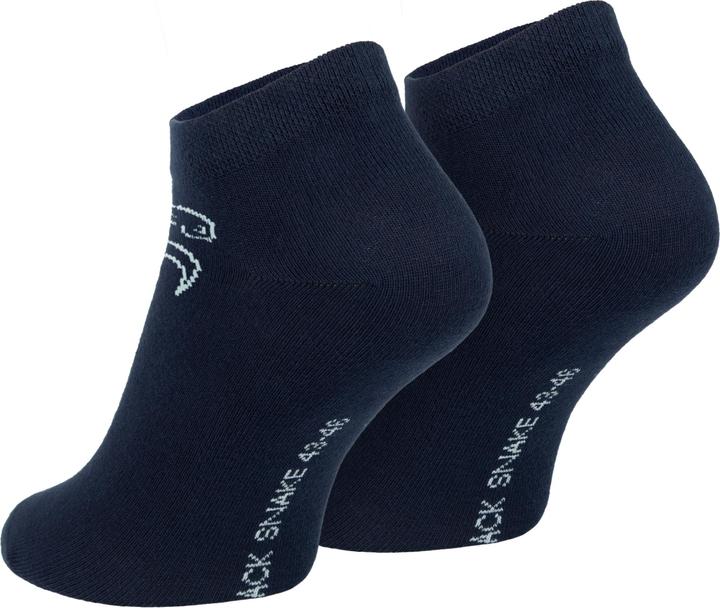 Actual product image Black Snake 3 pairs Basic Sneaker Socks (pack of 3, 39, 42)