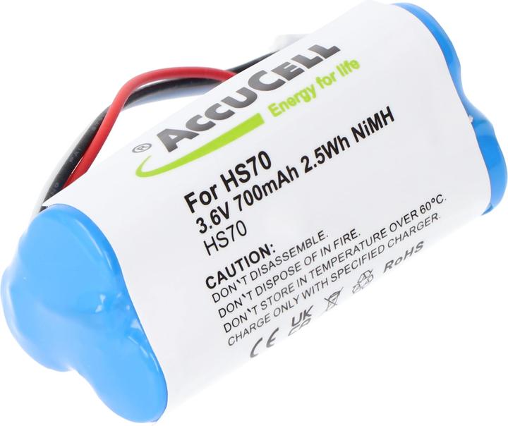 Wella Akku Xpert HS70, 520902, HR-AAAU, hohe Version (1 Stk., 700 mAh)