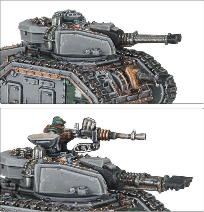 Produktbild Games Workshop Legions Imperialis: Leman Russ Exterminator And Annihilator Squadron (Kunststoff)