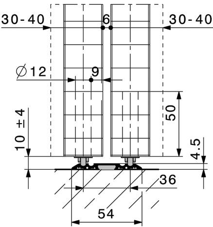 Actual product image HAWA Sliding door fittings -Ordena
