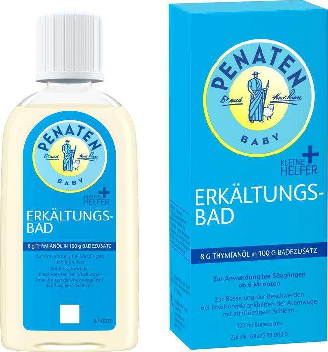 Actual product image Penaten Little Helpers Cold Bath, 125 ml bath additive (125 ml)
