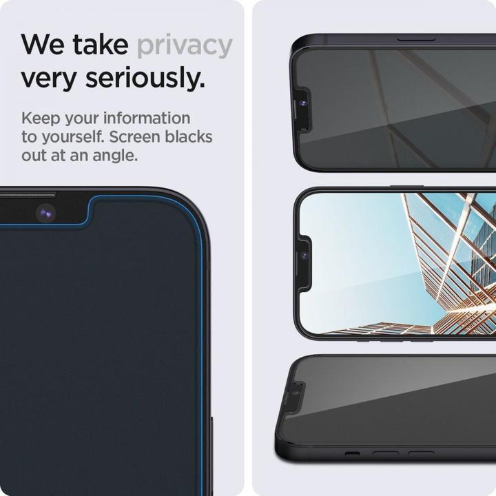 Productafbeelding Spigen Glas.tR EZ Fit (2 Stuk, Apple iPhone 13 Pro Max)