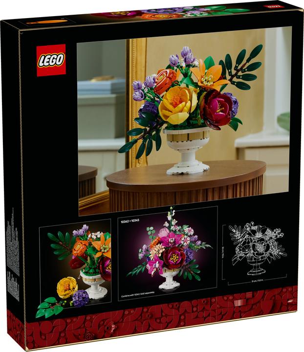 Produktbild LEGO Blumengesteck (10345, LEGO Botanical, LEGO Seltene Sets)