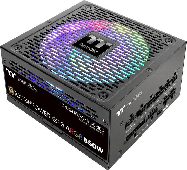 Thermaltake ToughPower GF3 ARGB 850W EU Gold Netzteil ATX 3.0 80+ Gold PCle 5.0 (850 W)