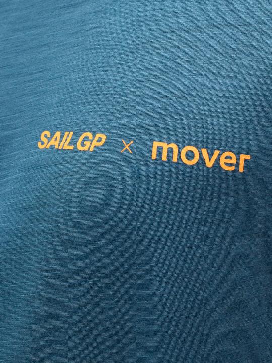 Actual product image Mover Plastic Free Sportswear SailGP x Mover Light Merino T-Shirt (XS)