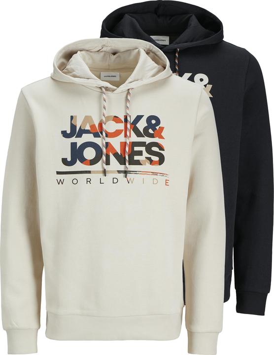 Jack & Jones Jjluke Sweat Hood 2pk Mp