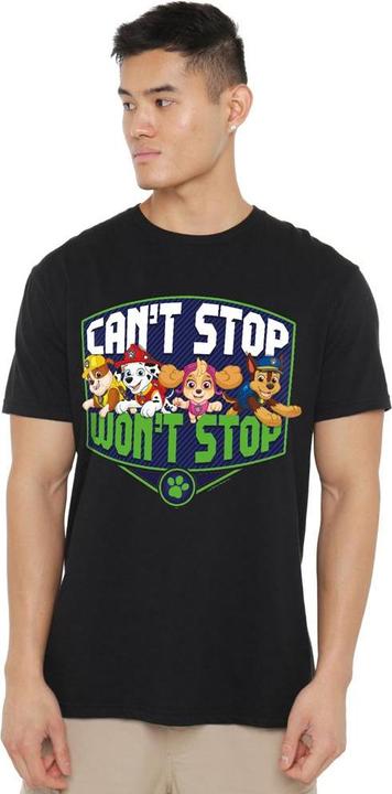 Immagine prodotto Paw Patrol Can't Stop Won't Stop Maglietta Uomo (4XL)