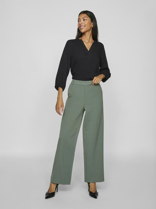 Actual product image Vila High Waist Trousers with Wide Leg (44)