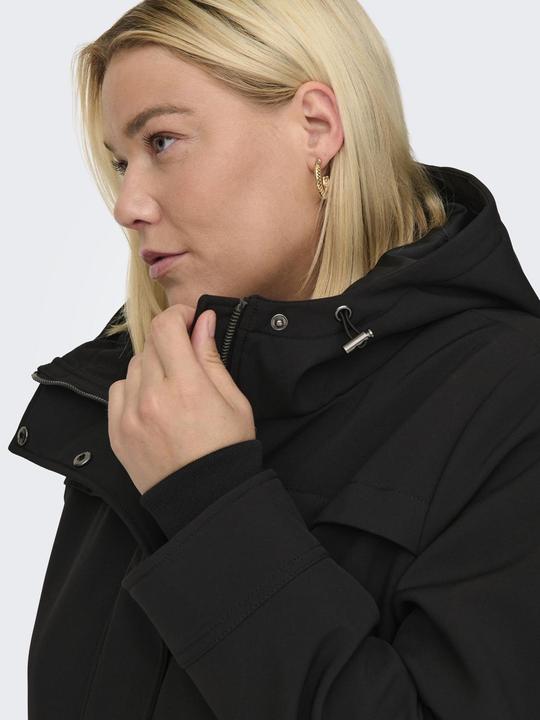 Produktbild Only Kapuze Gerippte Ärmelbündchen Mantel Langer Parka (42)
