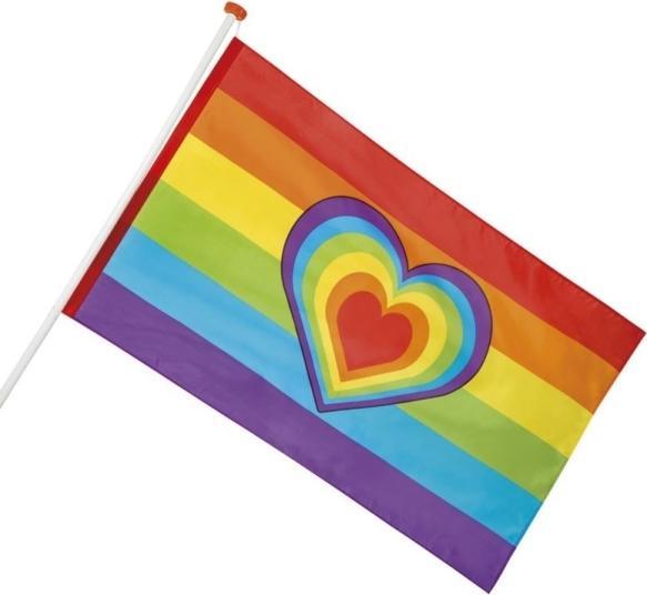 Immagine prodotto Boland Arcobaleno cuoro - Peace