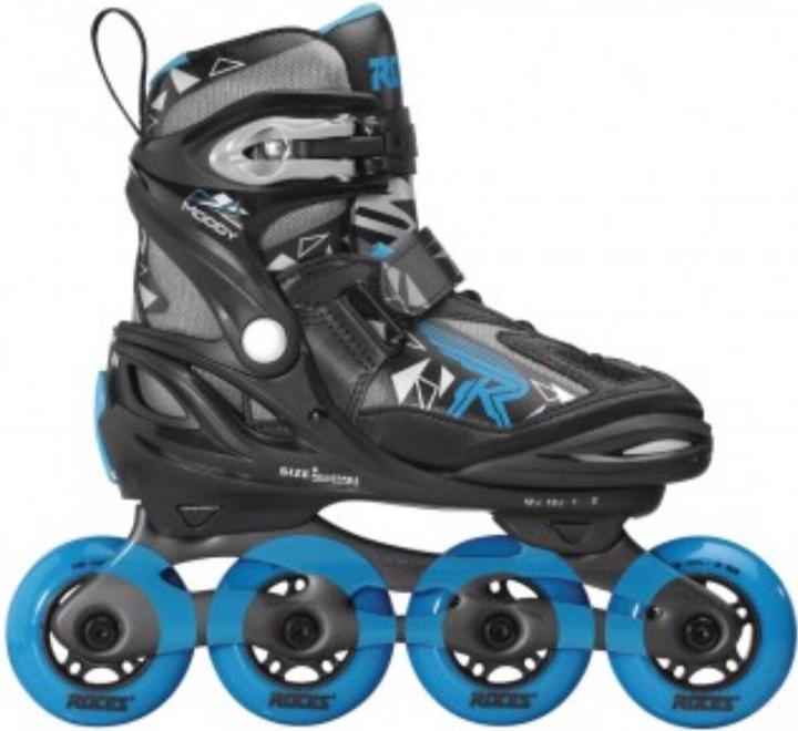Roces Rollschuhe Moody Boy Tif 400855 01, schwarz-blau - 30-35 (39)