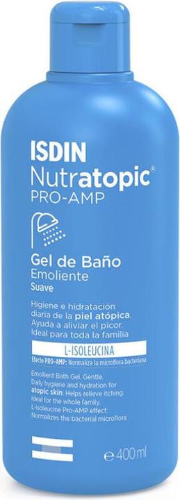 Actual product image Isdin Nutratopic Pro amp Gel Extra Soft 400ml (400 ml)