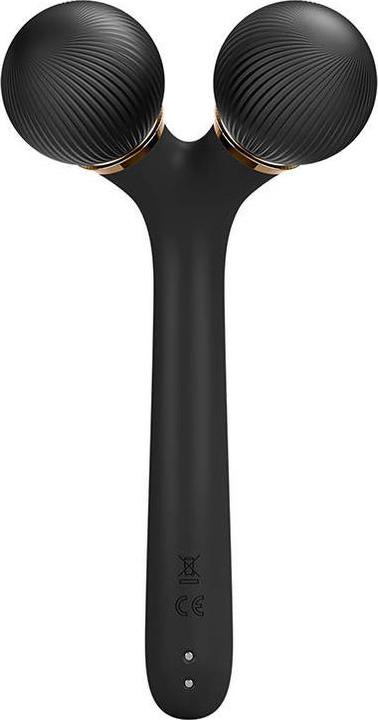 Actual product image Konjac Sponge Roller soniczy do twarzy i ciała 4w1 Geske z Aplikacją (szary)