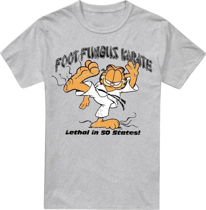 Garfield Foot Fungus Karate TShirt