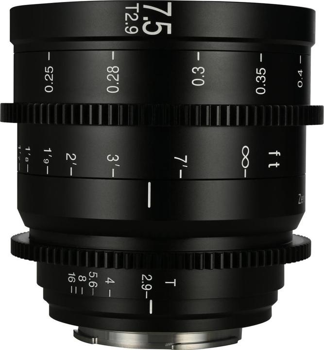 Produktbild Venus Optic Festbrennweite 7.5 mm T2.9 Zero-D S35 Cine Lens – E-Mount (Sony E)