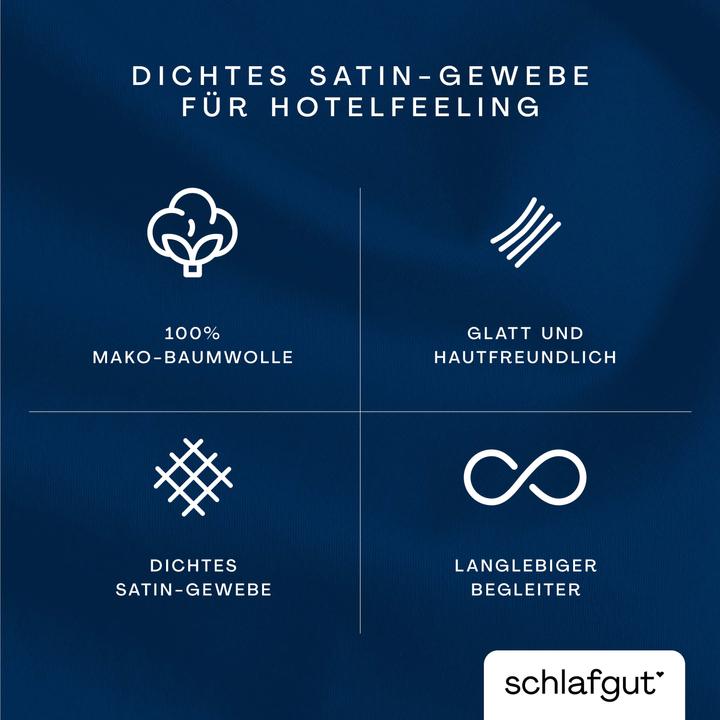Produktbild schlafgut Woven Satin (Duvetbezug, 40 x 80 cm)