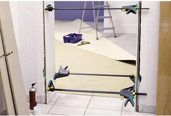 Actual product image wolfcraft wolfcraft 1 EHZ - Einhandzwinge PRO 100/450mm (450 mm)