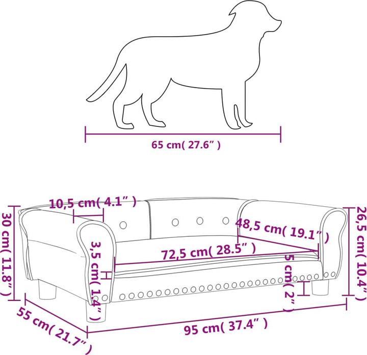 Actual product image VidaXL Jase (Dog)