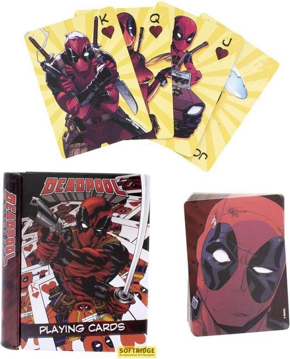 Image du produit Paladone Products Deadpool: Jouer aux cartes - 54 cartes