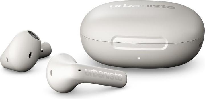 Productafbeelding Urbanista True Wireless In-Ear-Kopfhörer Santa Monica Weiss (ANC, 24 h, Draadloze)