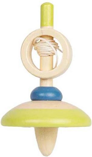 Produktbild Bigjigs Holzkreisel mit Zugseil