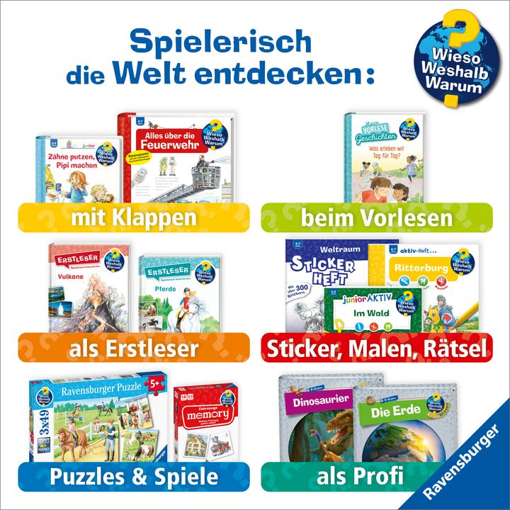 Actual product image Ravensburger Wieso? Weshalb? Warum?, Band 31: Experimentieren mit allen Sinnen (German, Angela Weinhold, 2025)