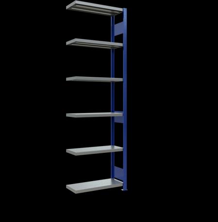Actual product image Schulte Lagertechnik MULTIplus250 boltless add-on bay system with length bolts
