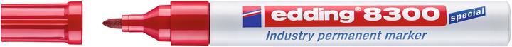 Produktbild Edding Permanent Marker 8300 (Rot, 3 mm, 1 x)