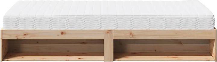 Actual product image VidaXL Day bed with mattress 90x190 cm solid wood pine sofa bed sofa bed (90 x 190 cm)
