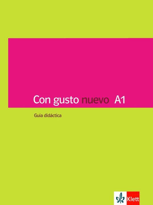 Produktbild Con gusto nuevo A1. Guía didáctica (Deutsch, Spanisch, Ernst Klett Sprachen, 2019)