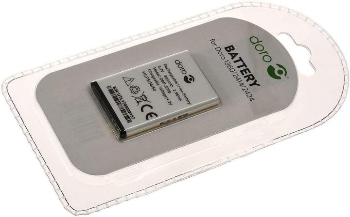 Actual product image Doro Replacement battery suitable for 1350 / 136x