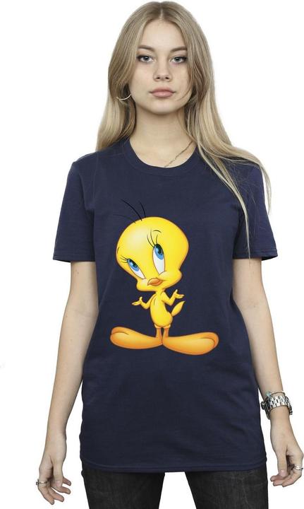 Immagine prodotto Looney Tunes Tweety Standing Maglietta Ampia Donna (L)