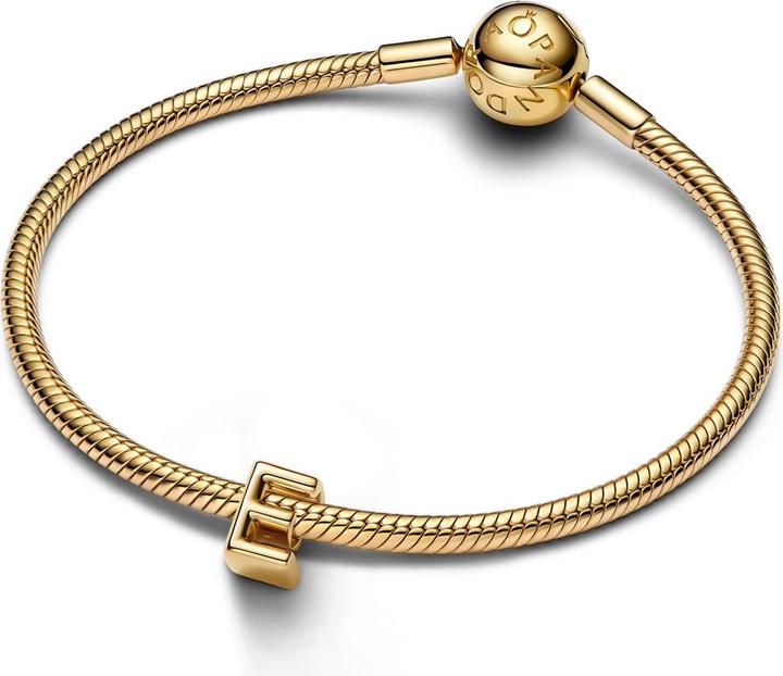 Image du produit Pandora Charm Lettre D Plaqué Or (Métal, Plaqué or)