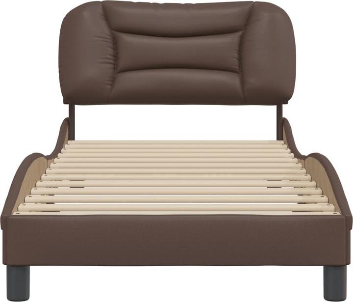 Produktbild VidaXL Bettgestell mit Kopfteil Kunstleder (200 x 200 cm)