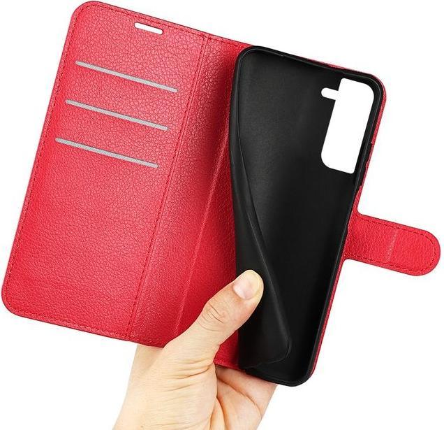 Produktbild MU Classic Litchi Leder Bookcover Series (Samsung Galaxy S23+)