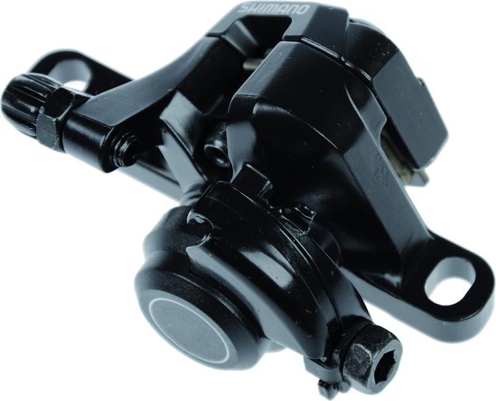 Actual product image Shimano Mechanical brake caliper BR-R317 Postmount front black (Front + Rear, Brake Caliper, 1)