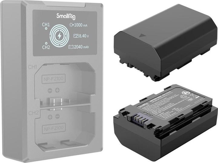 Actual product image SmallRig 4074 NP FZ100 Camera Battery (Camera battery)