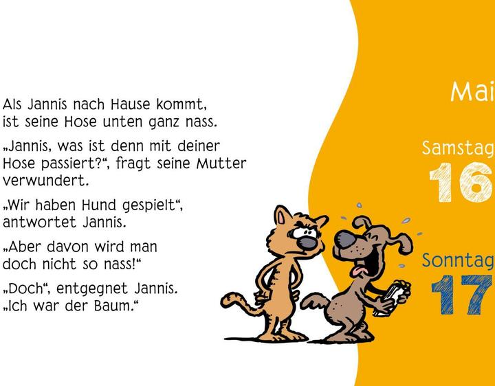 Produktbild Kinder-Witze zum Ablachen! 2026: Mein K (Harter Einband, Deutsch)