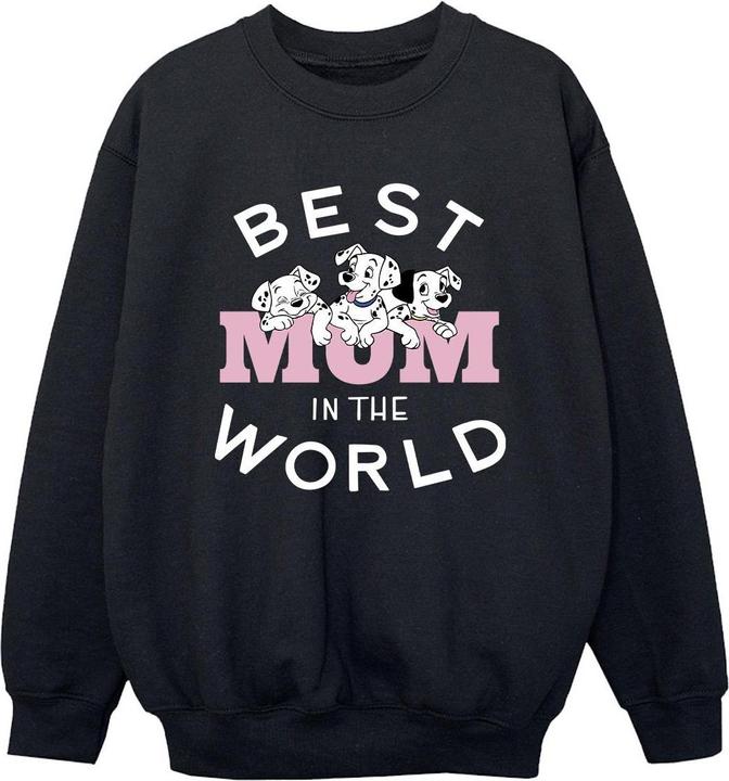 Disney 101 Dalmatians Best Mum In The World Sweatshirt Jungen