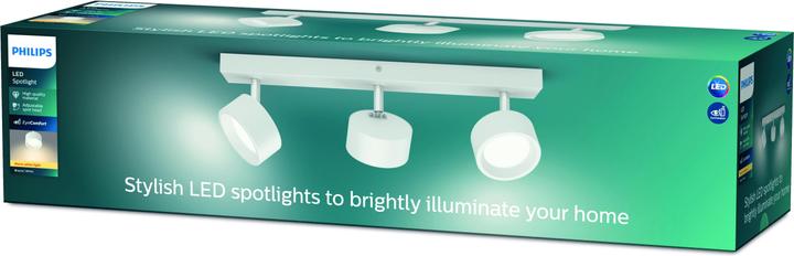 Image du produit Philips Bracia Spot 3x5.5W 2700K blanc (1650 lm)