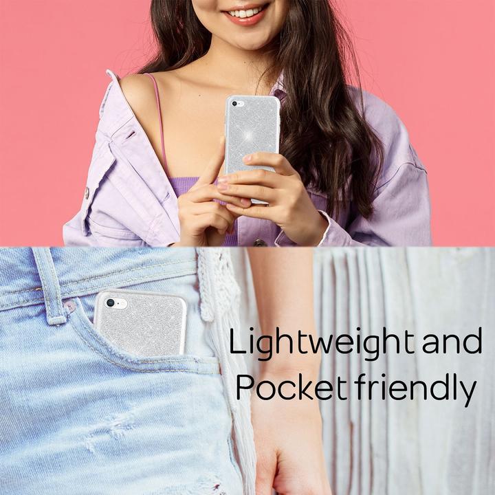 Produktbild Nalia Glitzer Handyhülle (Apple iPhone 7)