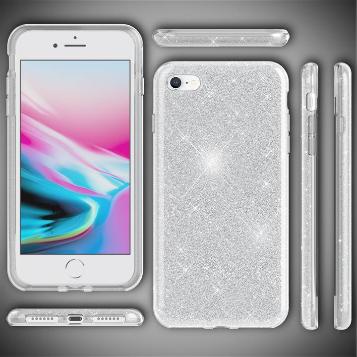 Produktbild Nalia Glitzer Handyhülle (Apple iPhone 7)